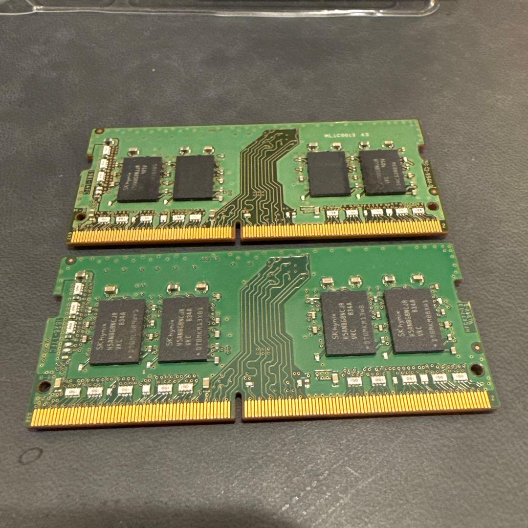 SK hynix DDR4メモリ 2666MHz SO-DIMM 8GB 2枚