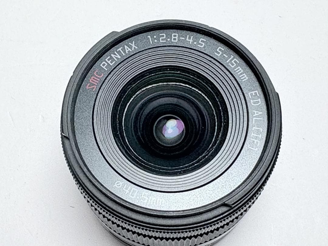 極上品 ペンタックス Q用 5-15mm F2.8-4.5 02 ブラック