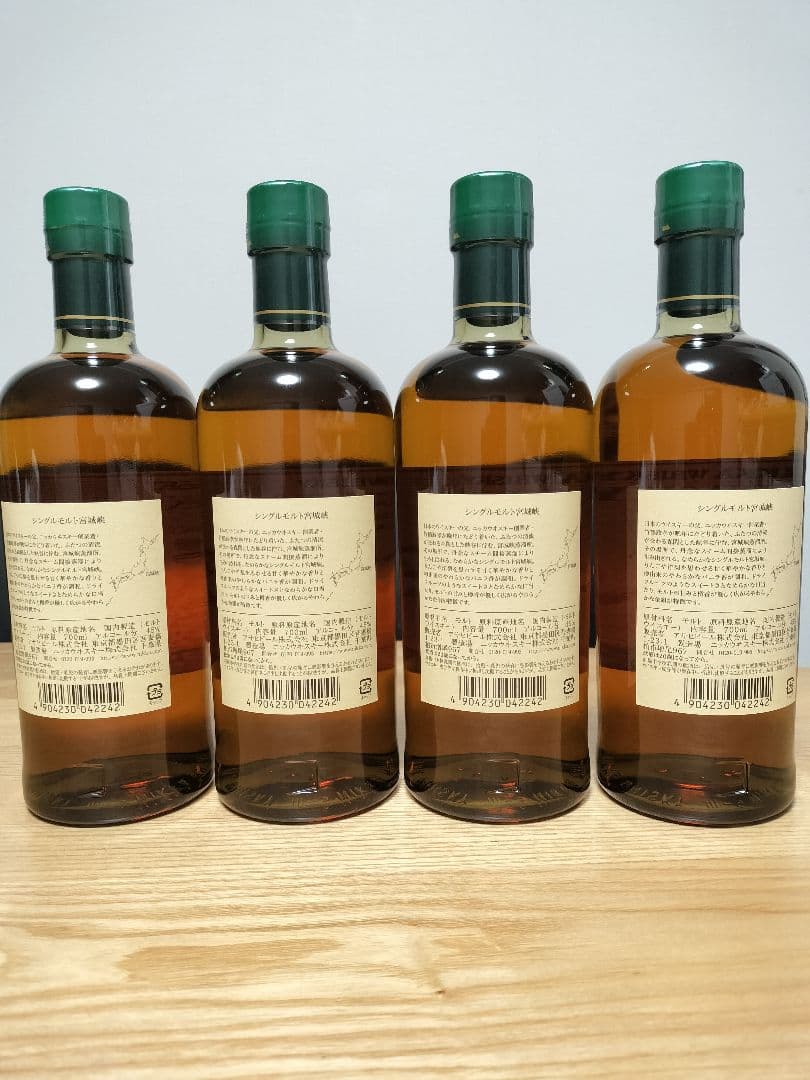 【新品未開封品】宮城峡 NV 700ml×4本セット NIKKA