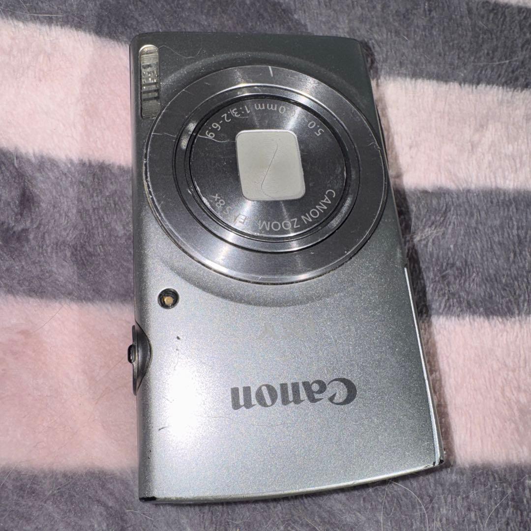 Canon キャノン IXY 180 シルバー デジカメ