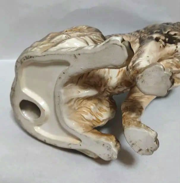 シェパード　39cm　犬の置物　インテリア　動物　ヴィンテージ　アンティーク