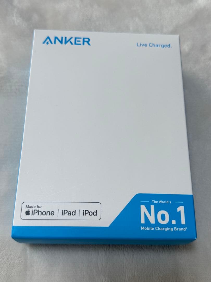超美品★ANKER モバイルバッテリー 10000mAh 90cmケーブルセット