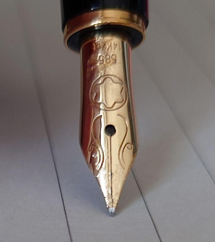 montblanc ノブレスオブリージュ 万年筆 14K
