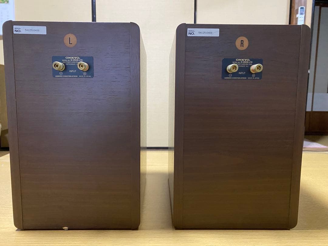 ONKYO D-202A LTDスピーカー ブラウン
