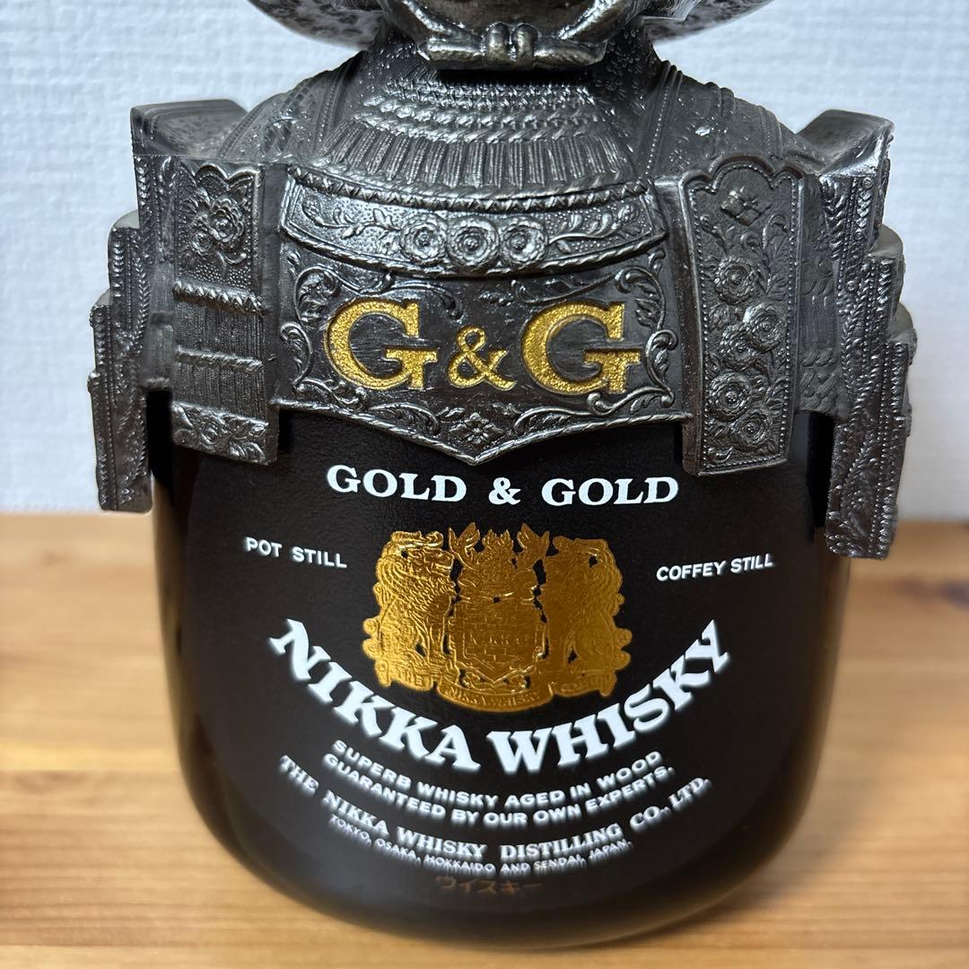美品　ニッカウイスキー　G&G 鎧　未開封