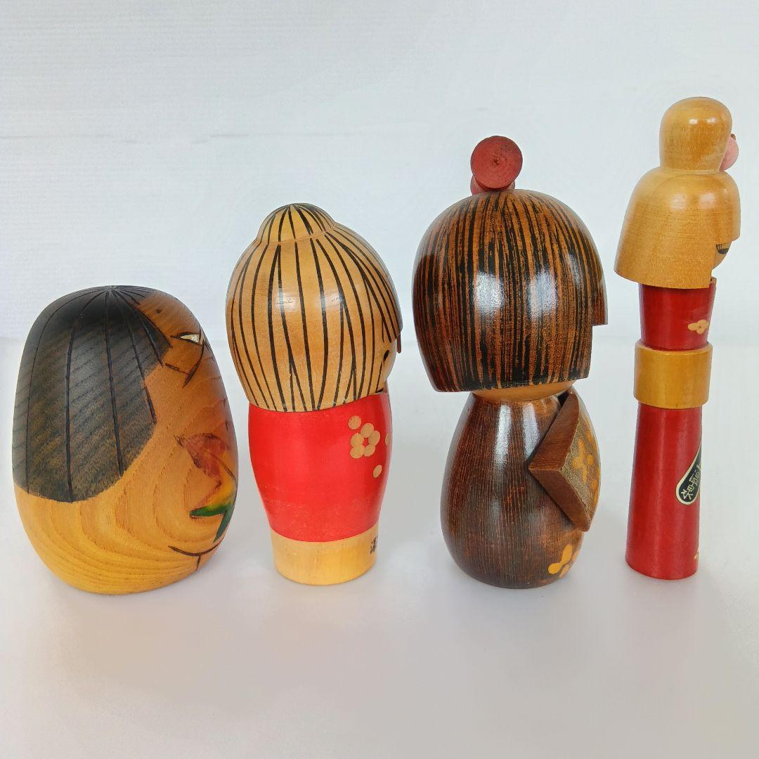 創作こけし 7体 まとめて
