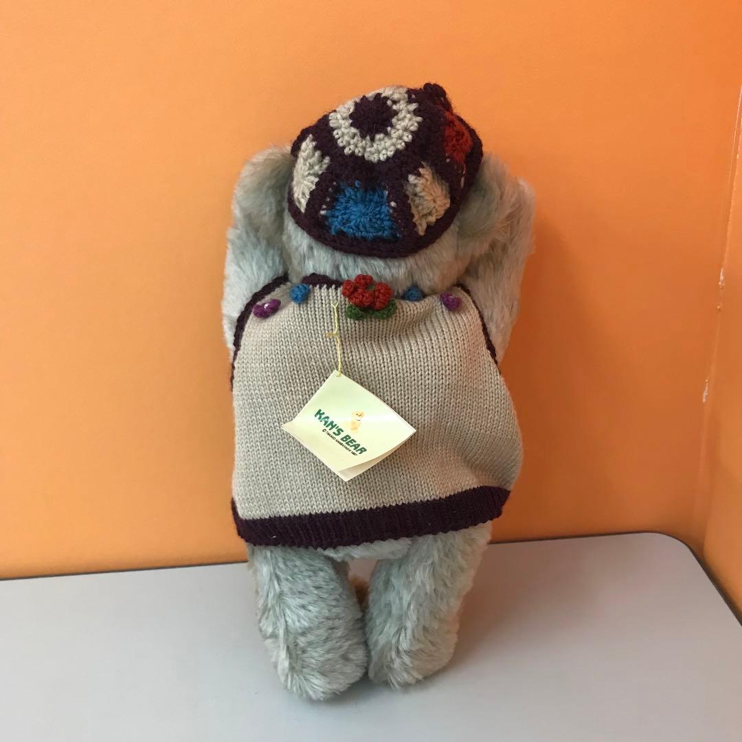 KAN‘S BEAR　テディベア　ぬいぐるみ　人形　ハンドメイド　手作り