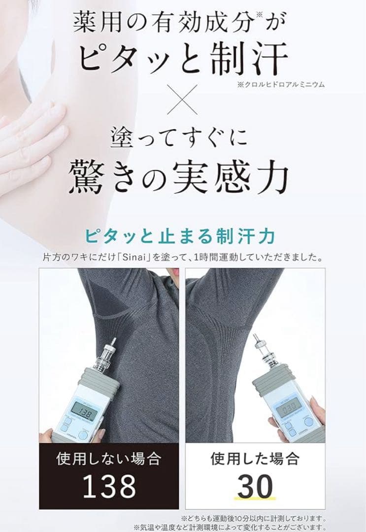 【新品未開封】HAN.d シナイSinai デオドラントジェル 30ml×4本❣️
