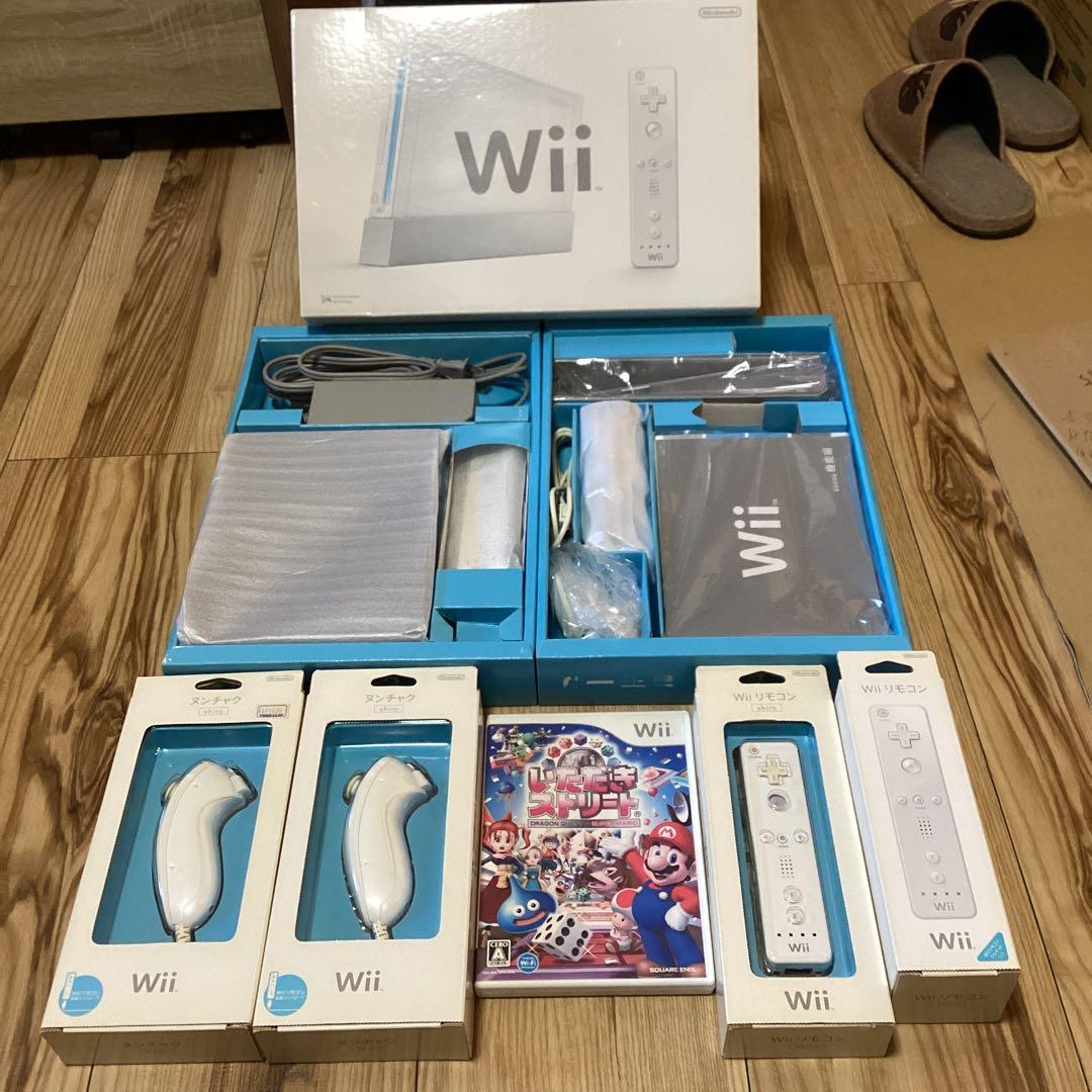 ニンテンドーWii　本体ソフトセット(本体ブラック)