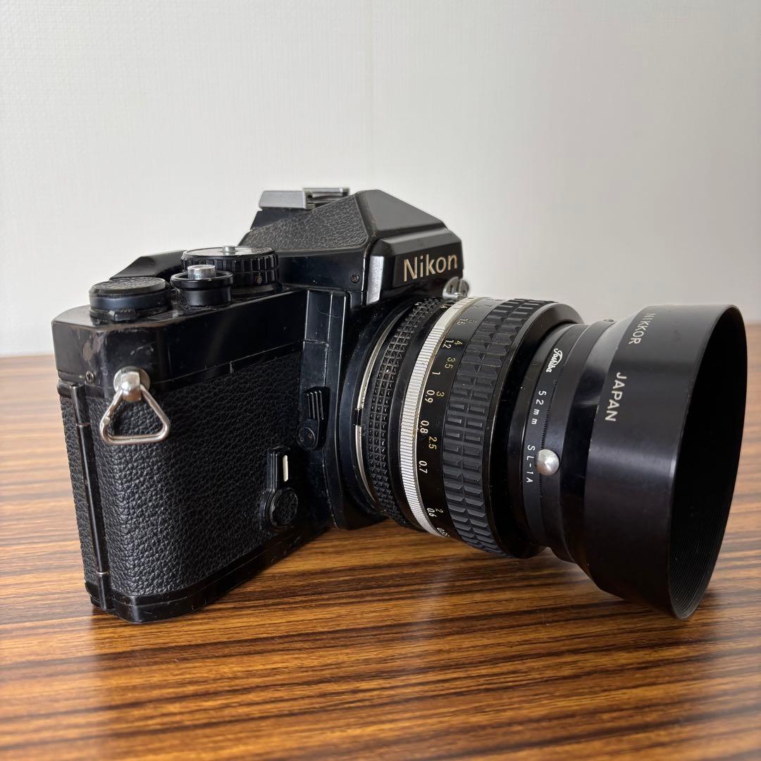 Nikon ニコン FE ブラック フィルムカメラレンズセット 【ジャンク品】
