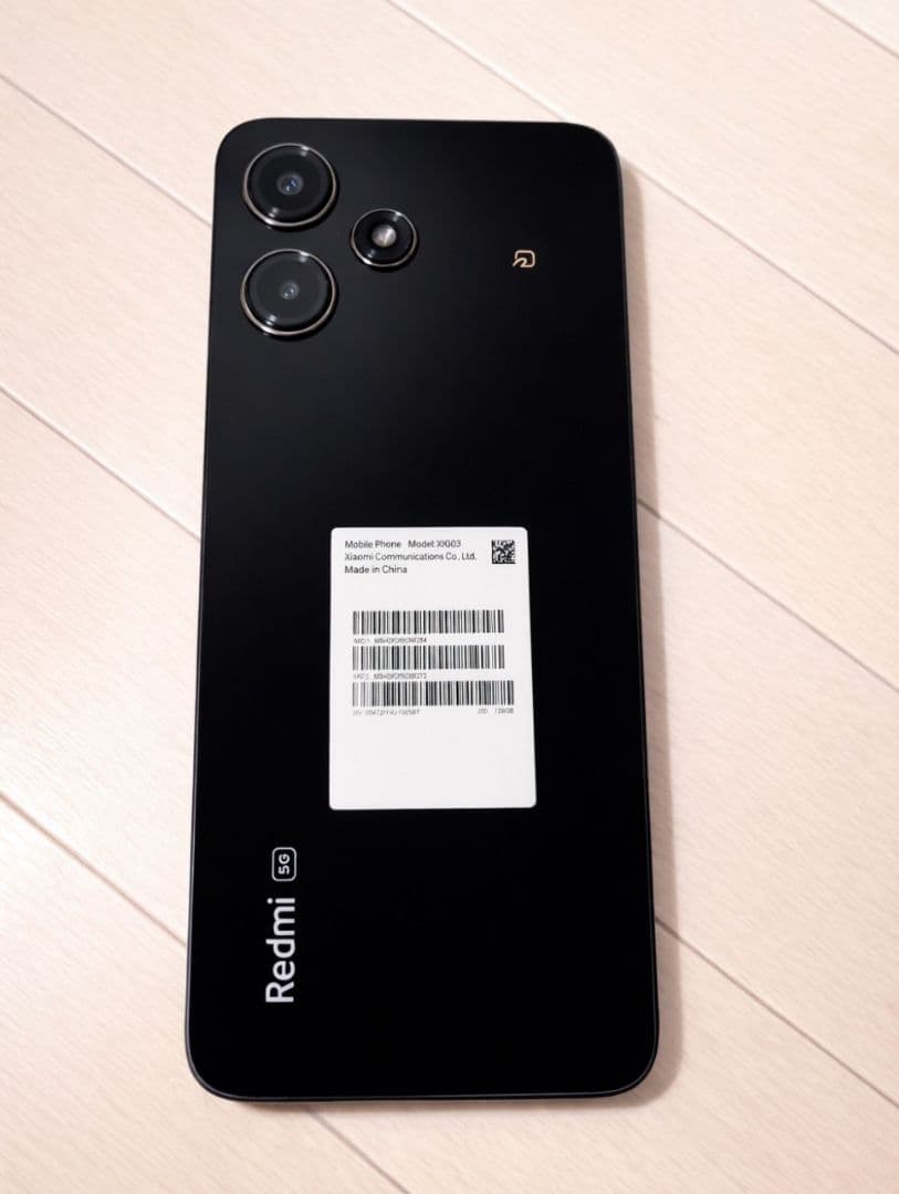 Redmi 12 5G ミッドナイトブラック　スマホ本体