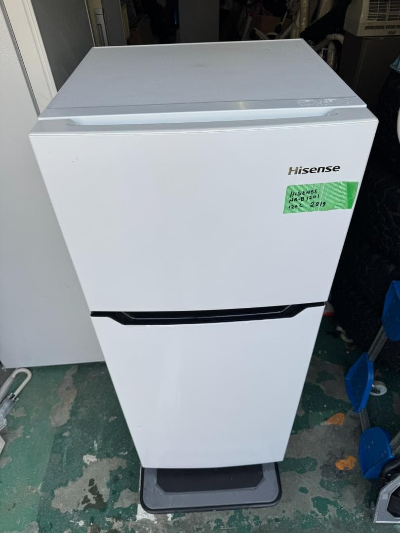 HISENSE 冷蔵庫 ハイセンス 2ドア 2020年 HR-B1201