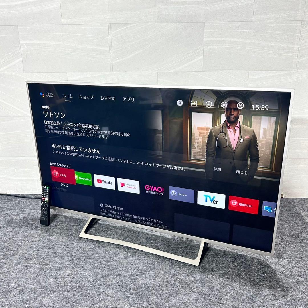 SONY 液晶テレビ KJ-49X8000E 49インチ 4K d5481