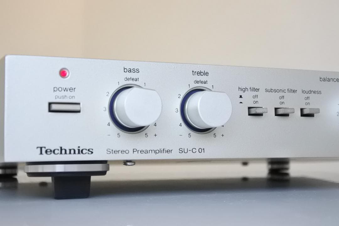 ■Technics SU-C01　プリアンプ　オーバーホール済　正常動作品 ■