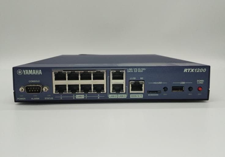 【中古VPNルーター】YAMAHA RTX1200 ギガビット対応ルーター