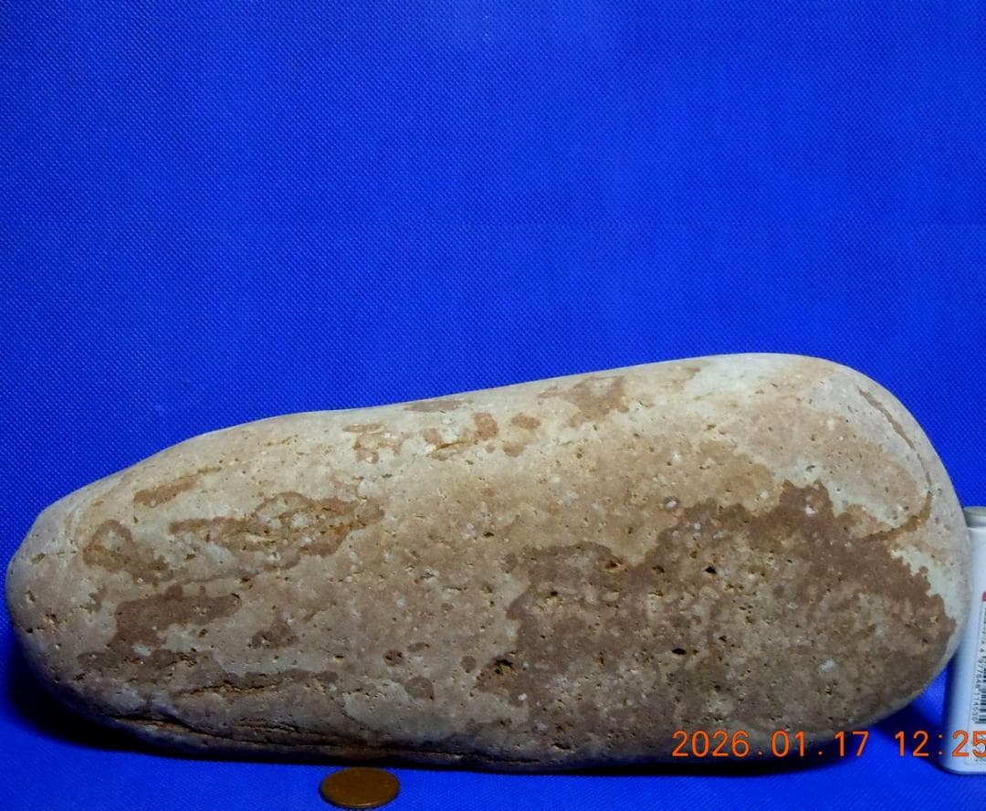 【薬石苑】姫川薬石・虎模様 ・枕石・4000g