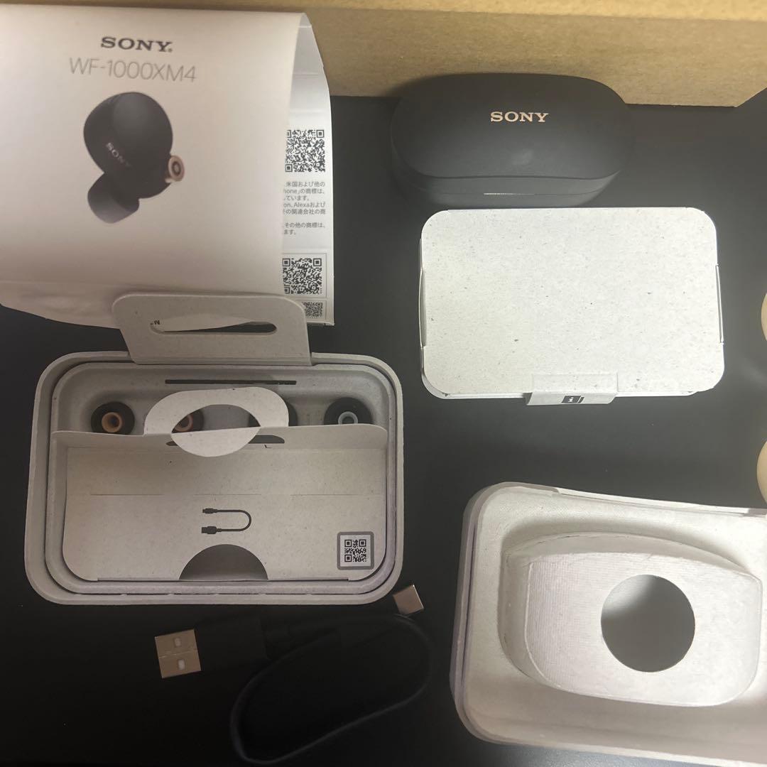 SONY製 WF-1000XM4 ブラック