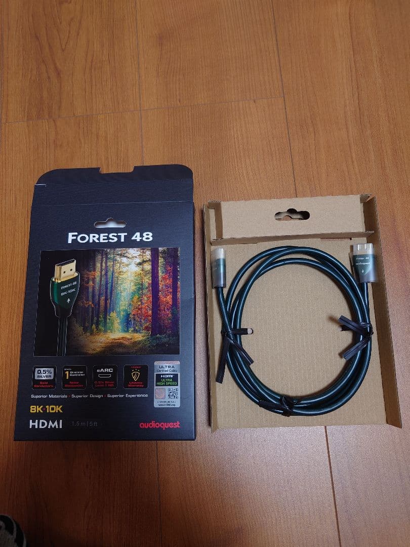 【新品】audioquest Forest 48 HDMIケーブル 1.5m