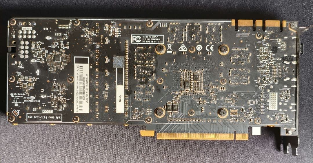 グラフィックボード　geforce GTX1080