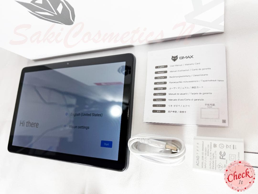 ✨液晶画面美品✨10インチタブレット✨BMAX♡I10 Plus RAM12GB