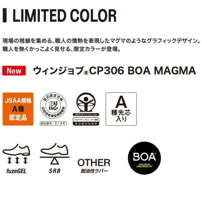 【22.5】限定カラー　ASICS ウィンジョブ CP306