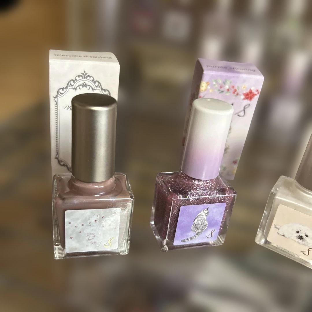 ネイルエス マニキュア4本セット
