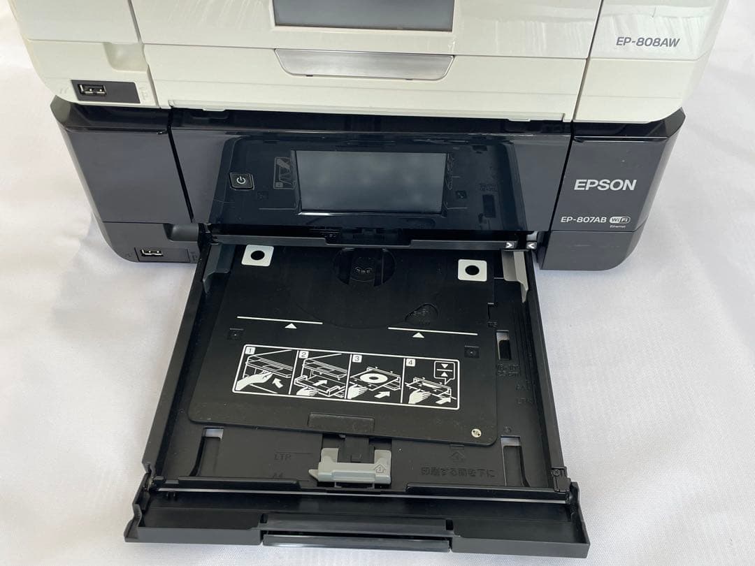 EPSON EP-807AB EP-808AW 2点　ジャンク 通電OK 現状