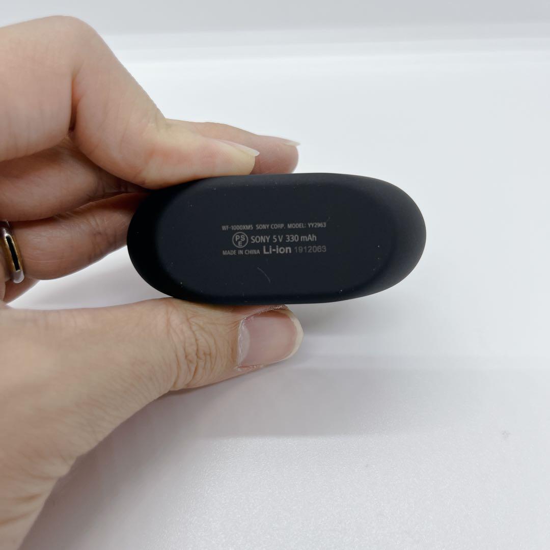 【美品】SONY wf-1000xm5 純正ケースのみ 動作確認済み ブラック