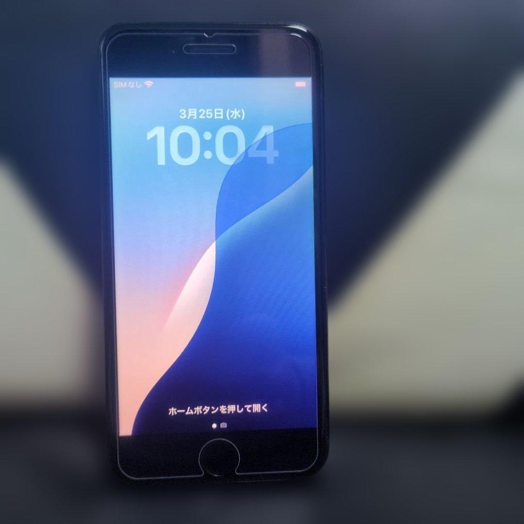 158 画面無傷　iPhone se3 第3世代 64gb 黒　SIMフリー