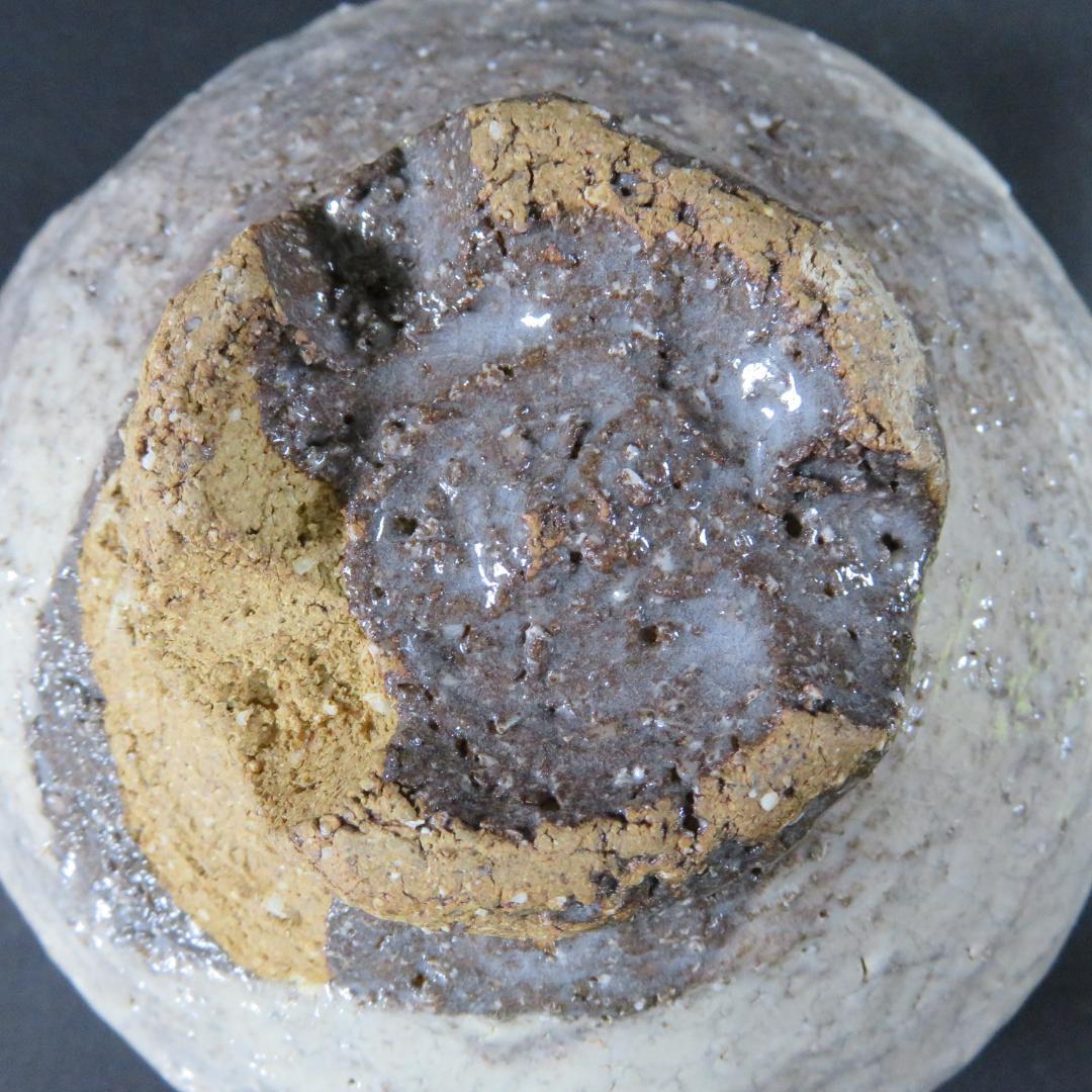 茶碗 萩焼 七代 兼田三左衛門 木箱 共箱 抹茶碗 茶器 茶道具