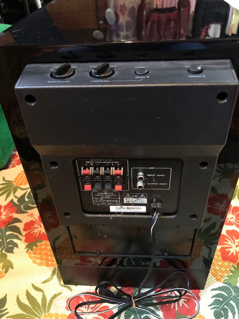 ONKYO オンキョー サブウーファー SL-D501 スピーカー