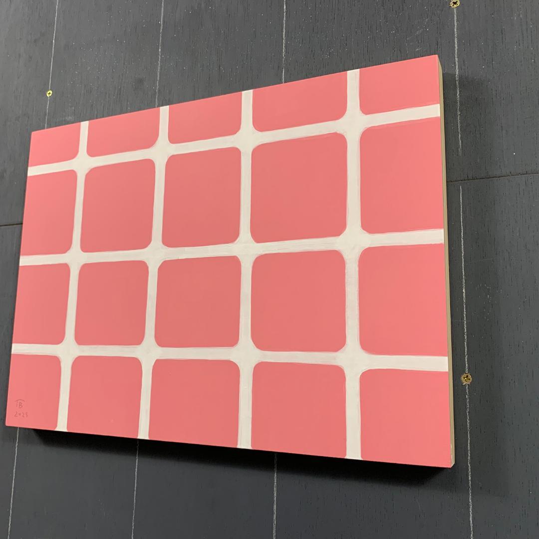 アート 抽象画 アクリル画（タイル）