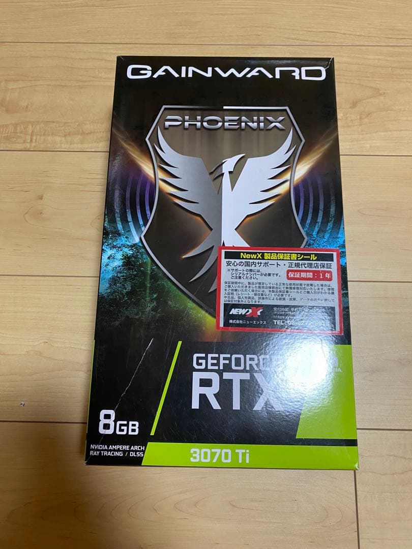 グラフィックボード・グラボ・ビデオカード RTX 3070 Ti GAINWARD PHOENIX GPU