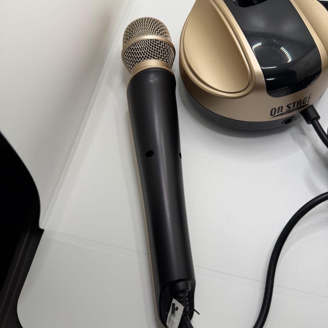 【美品】オン•ステージ パーソナルカラオケ PK-RT1200 別売りチップ付き