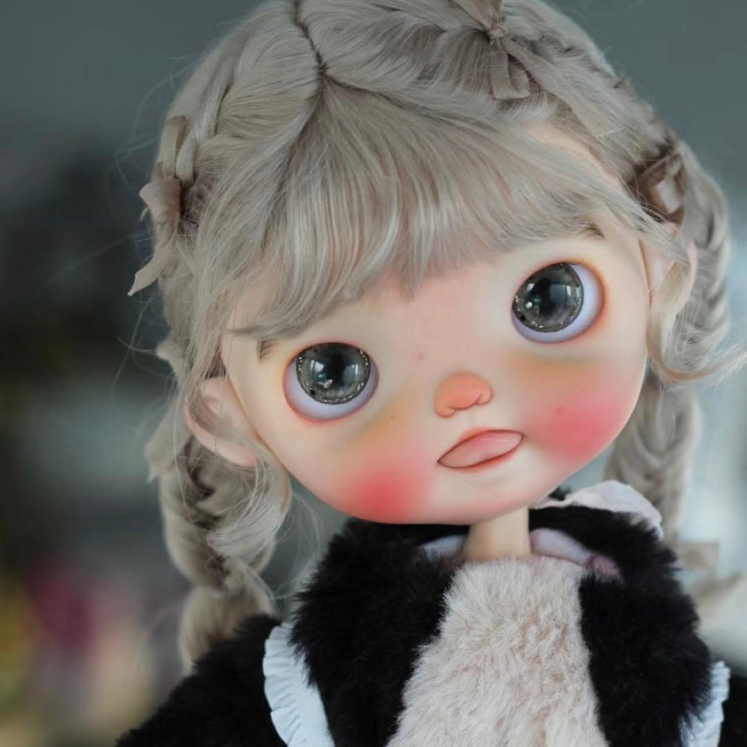 カスタムブライス 作家様 幼い かわいい まんまる ベロ 舌 フルセット