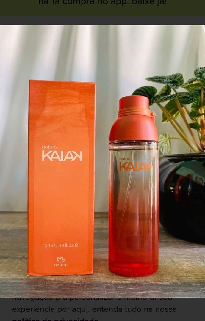 香水(女性用) Kaiak feminino Natura 100ml
