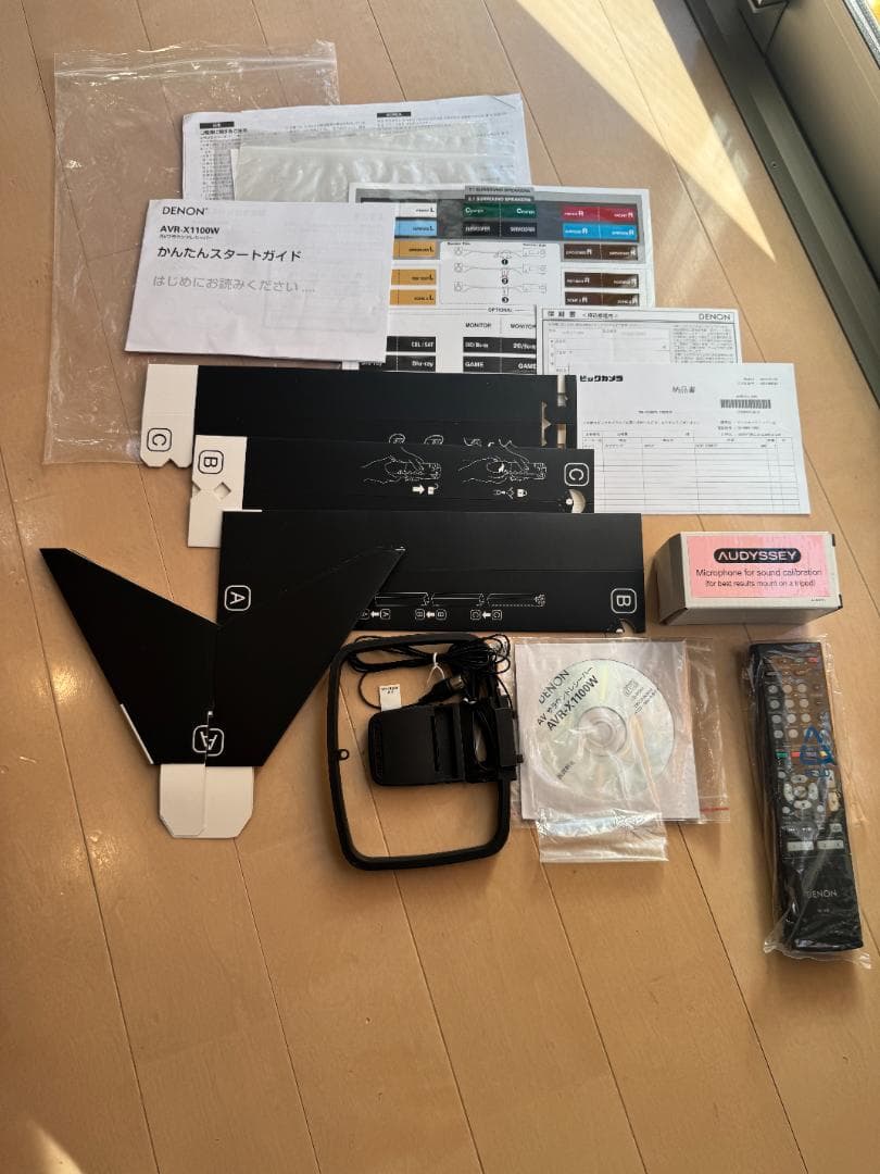美品,使用わずか DENON AVR-X1100W 7.2ch AVレシーバー