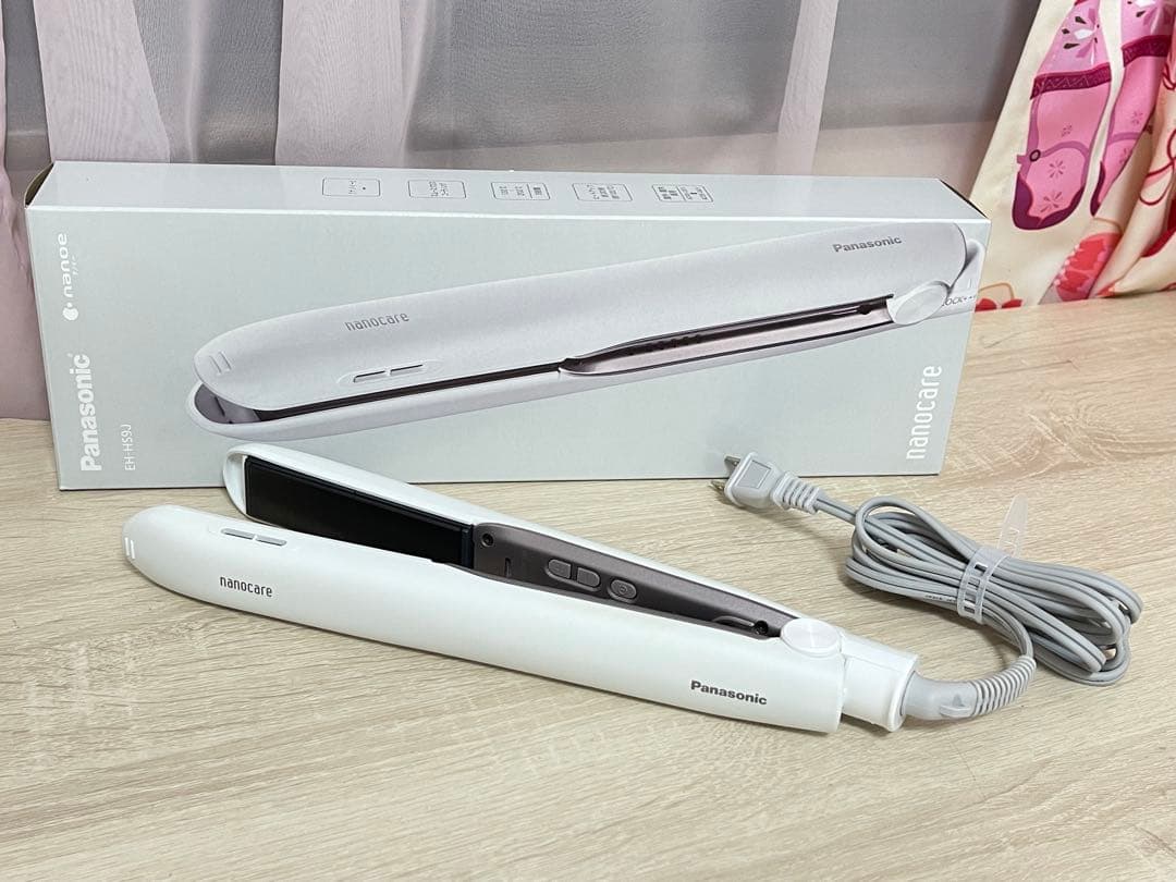 Panasonic ストレートヘアアイロン　EH-HS9J-W保証有り