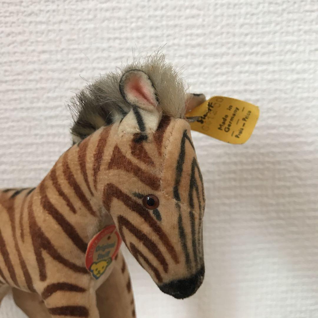 シュタイフ　シマウマ　美品　希少