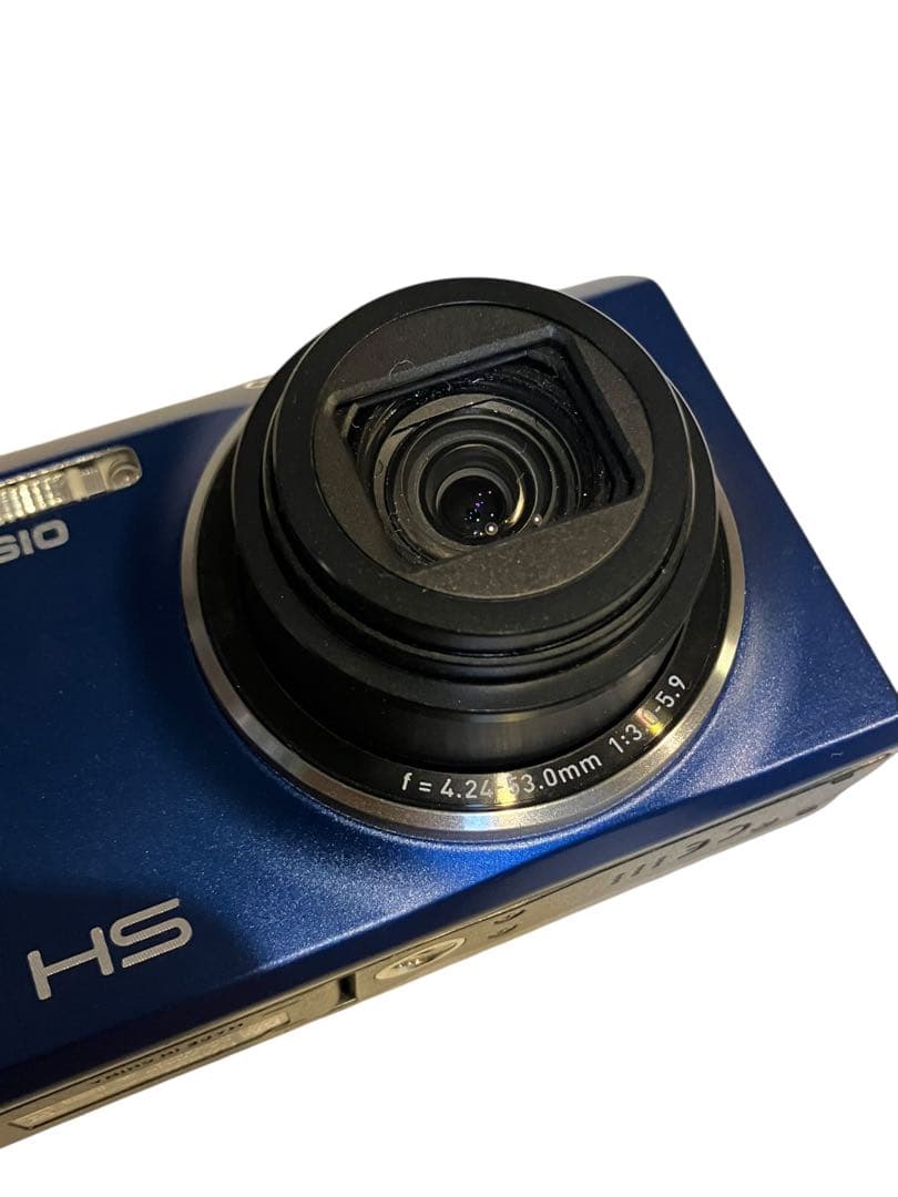 美品　カシオ　エクシリム　青　EX-ZR410 blue コンデジ
