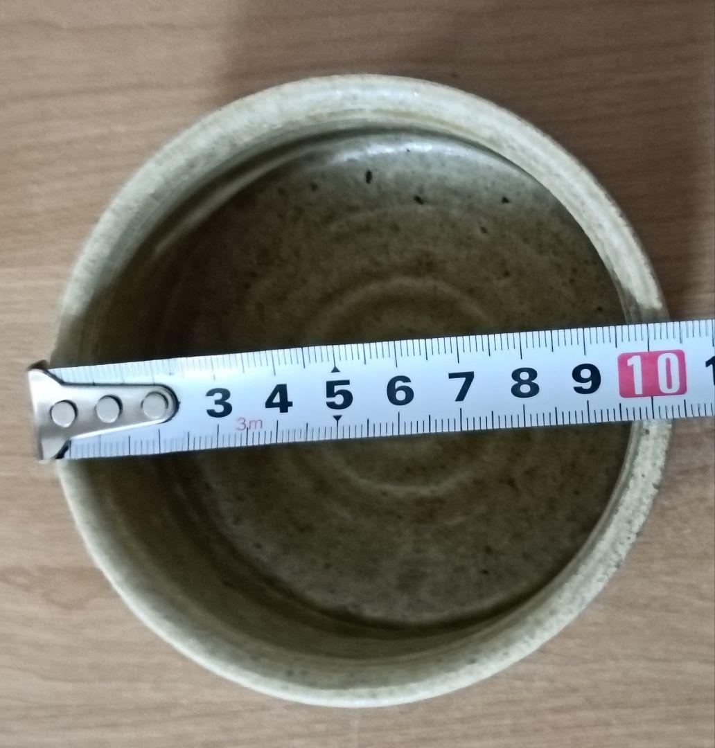 鈴木八郎作　黄瀬戸 茶盌　茶道具　共箱共布付　抹茶碗