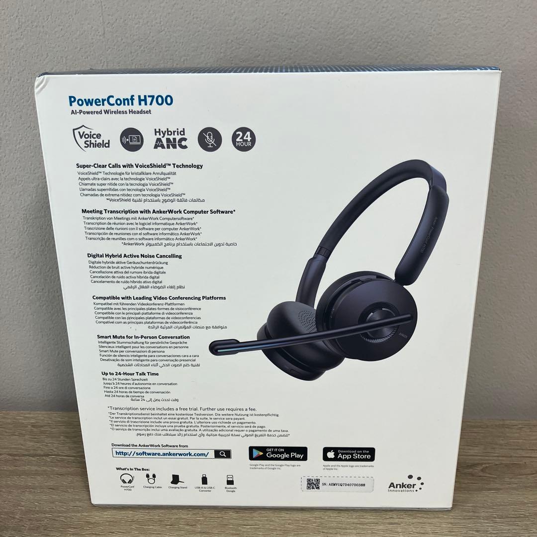 Anker PowerConf H700 ワイヤレスヘッドセット