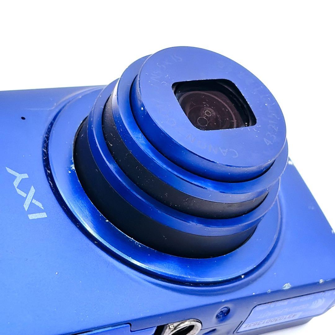 【極希少/Wi-Fi！】Canon IXY 420F ブルー純正充電器・説明書付