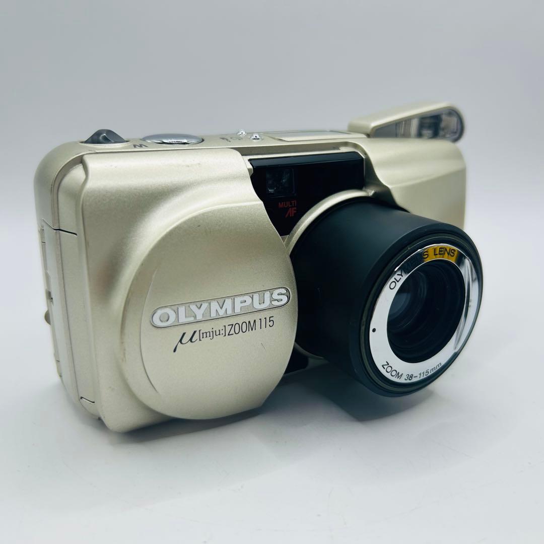 OLYMPUS μ ZOOM 115 mju ミュー フィルムカメラ