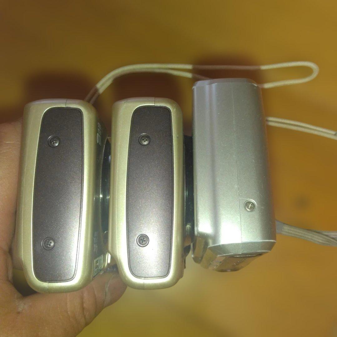 ジャンク品　デジカメ3台まとめ売り