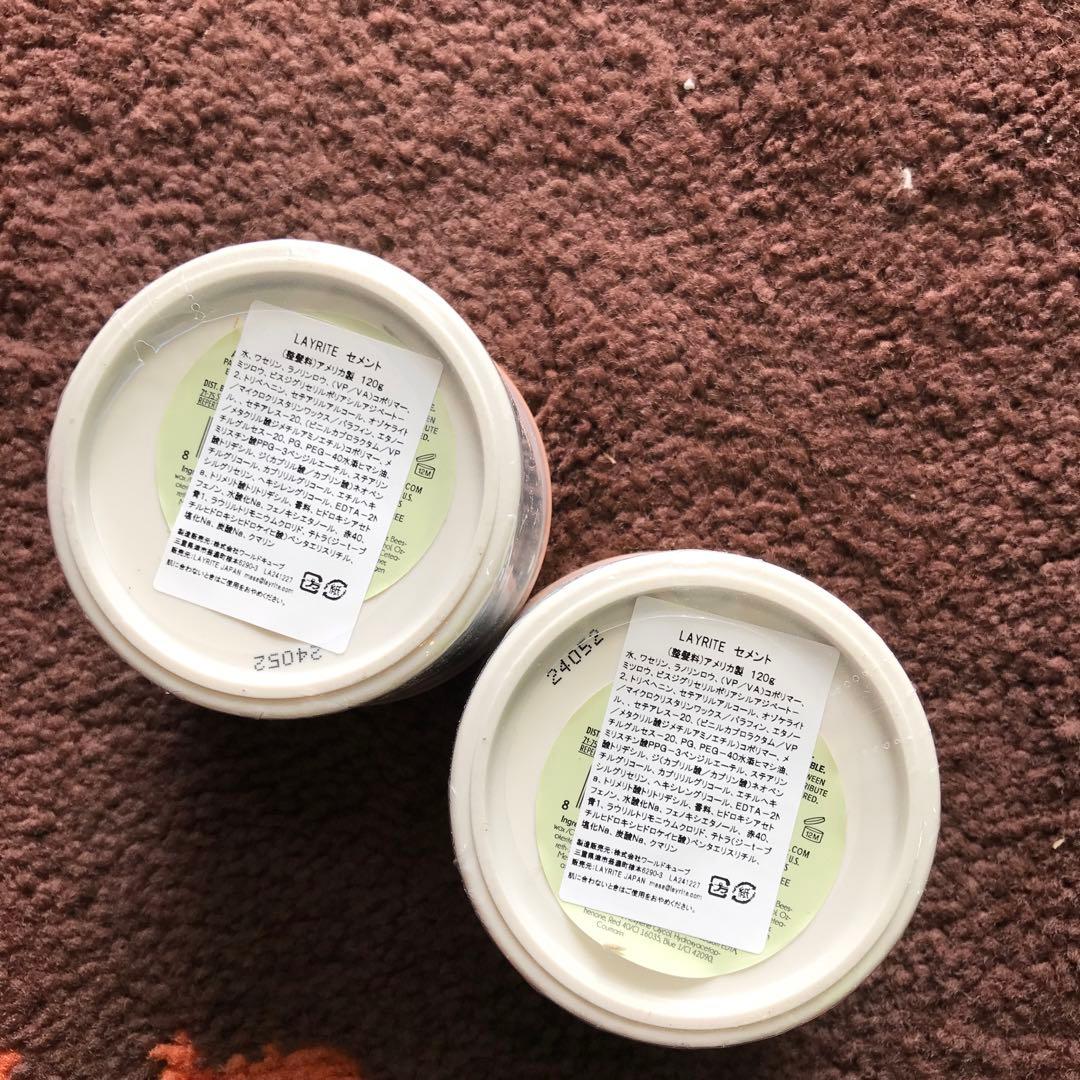 スタイリング剤 LAYRITE DELUXE Cement Clay 250g & 130g