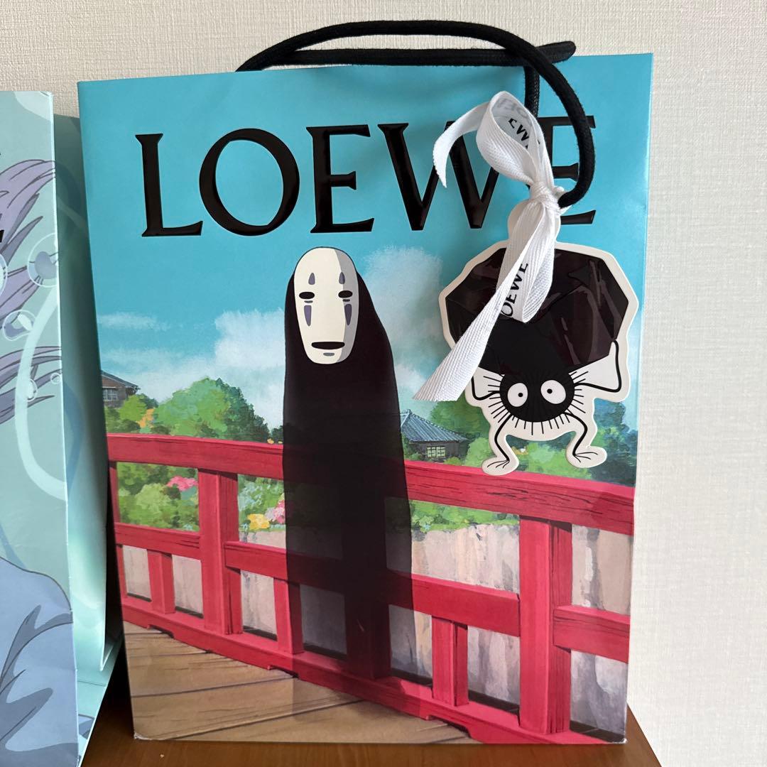 ロエベ LOEWE 千と千尋の神隠し限定ショッパー＆マッチ他