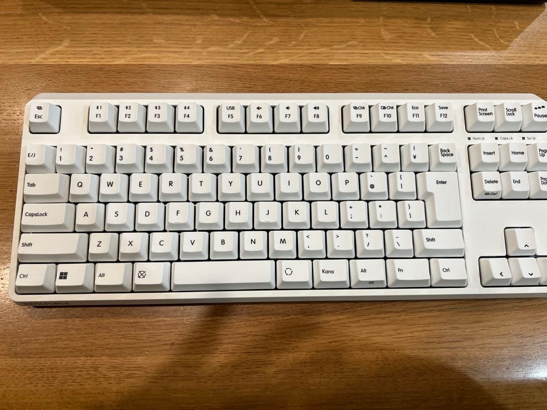 REALFORCE R4 日本語配列　テンキーレス　45g R4HC21