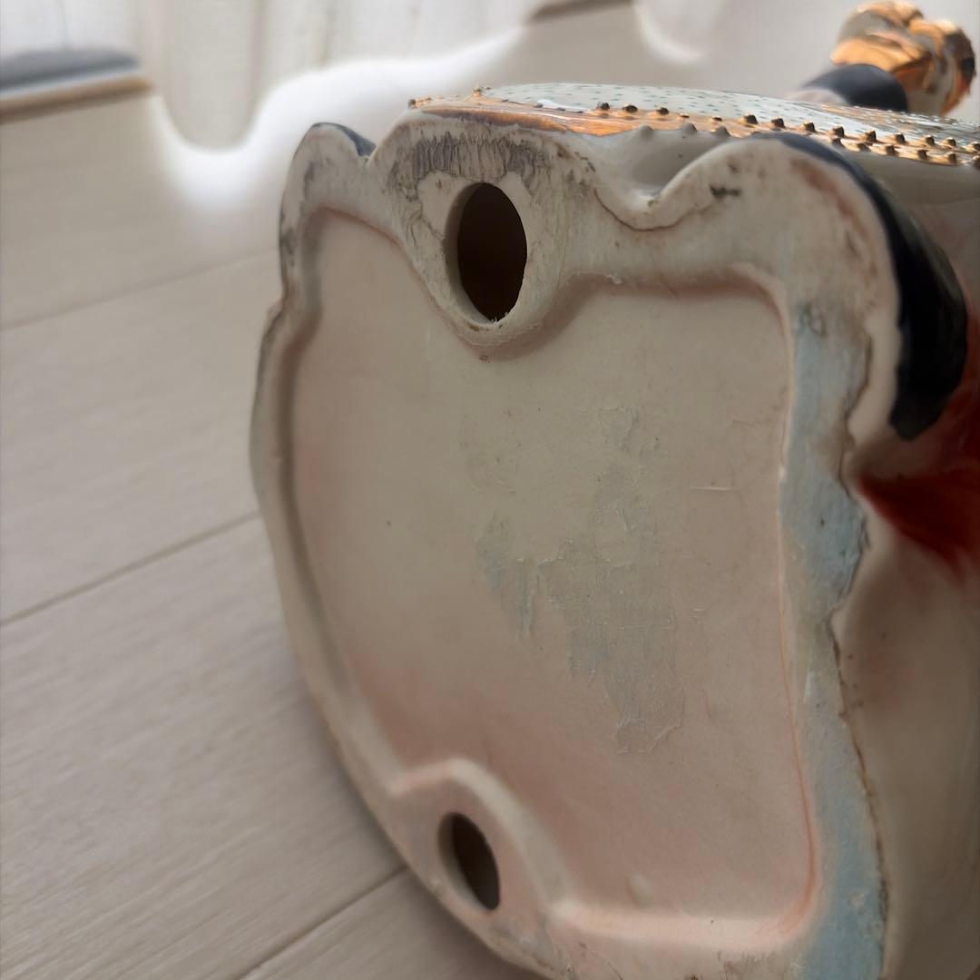 ✨美品❤️馬の置物 ❤️金色装飾陶器