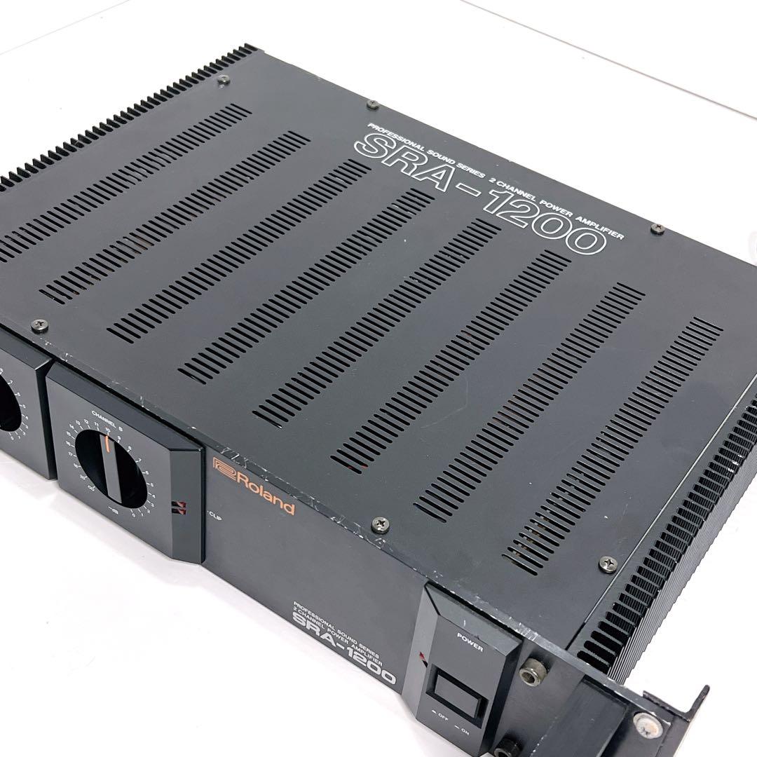 【希少・動作品】 Roland SRA-1200 パワーアンプ ローランド